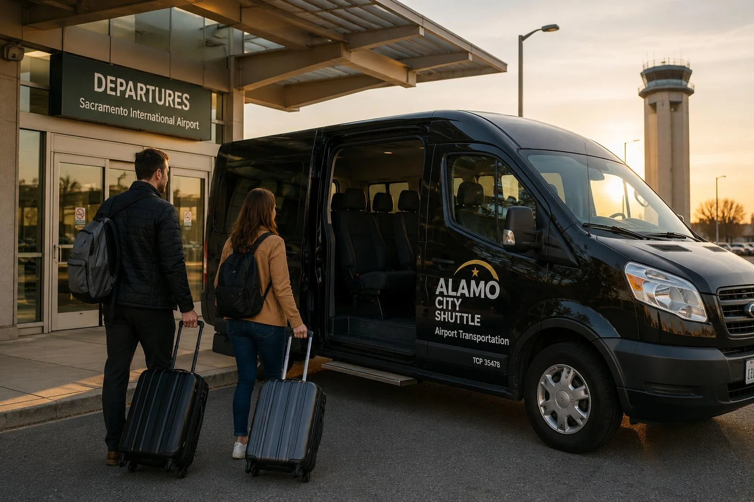 airport transportation services Vacaville